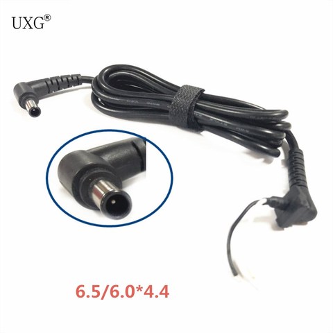 DC 6.5 x 4.4 6.0*4.4mm Power Supply Plug Connector With 1.2meter Cord / Cable for Sony Vaio Laptop Adapter Charger ► Photo 1/5