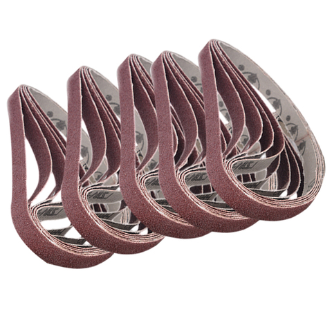 20pcs sanding belt 40/60/80/120Grit Qualtiy Sander Belts Abrasive Belt Tool for wood furniture metal grinding polishing 13*457mm ► Photo 1/6