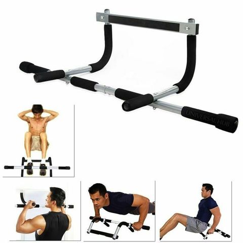 Price history & Review on Gym Total Upper Body Workout Bar Doorway Pull Up Chin-Up Sit-Up Strength Fitness Home GYM | AliExpress Seller - Athlena Online Store | Alitools.io
