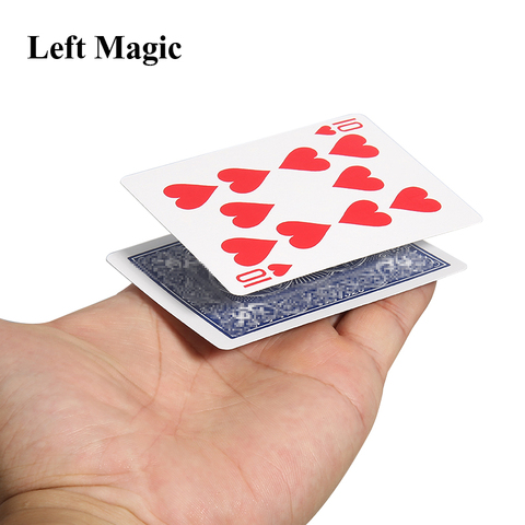Floating Card Magic Trick Playing Card Suspension Close Up Magic Props Street Bar Mentalism Illusion Close Up Magic Toy Easy To ► Photo 1/5