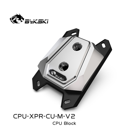 Bykski CPU Water Cooling Radiator Block use for AMD RYZEN3000 AM3/AM3+/AM4 X570 / Copper Block Cooled Radiator ► Photo 1/6