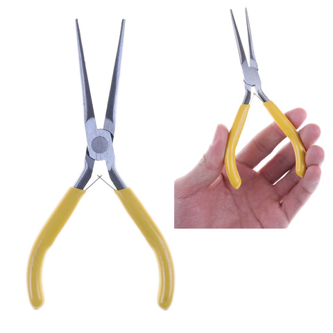 DIY Mini Jewelry Pliers Jewelry Tools & Equipments Long Nose Plier Multi Tool Forceps Repair Hand Tools Needle Nose Pliers New ► Photo 1/6