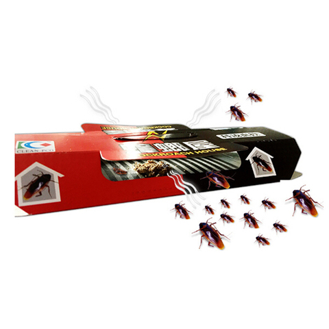 Non Toxic Super Sticky Cockroach Catcher Device Killing Cockroach House Bait Sticky Board Traps Trap Sticker Household Products ► Photo 1/6