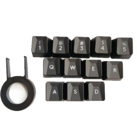 12Pcs Bump Keyboard Keycaps for logitech G413 G910 G810 G310 G613 K840 Romer-G Switch Mechanical Keyboard Backlit Keycap ► Photo 1/6