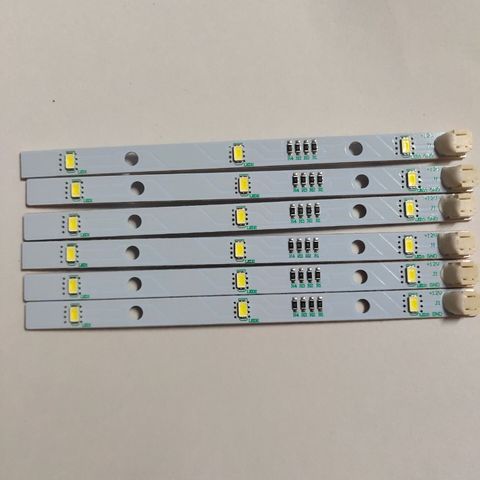 1pc LED Light Bar for HISENSE/ RONGSHENG Refrigerator LED Strip Light E349766 MDDZ-162A 1629348 DC12V 2W ► Photo 1/2