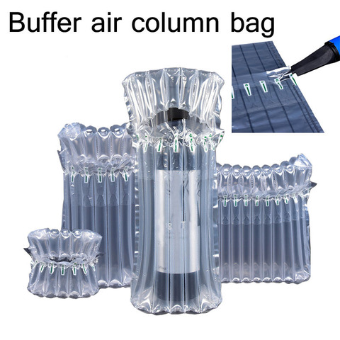 Inflatable Air Buffer Filler PE Packaging Bump Filling Air Column Protective Bubble Wrap Bag Anti-pressure Shock Mail Pocket ► Photo 1/6