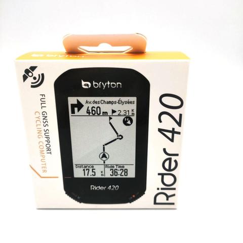 Bryton Rider 420 GPS Cycling Computer Enabled Bicycle/Bike Computer With HR Candence mount Waterproof wireless speedometer ► Photo 1/6
