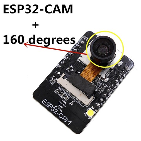 ESP32-CAM WiFi + Bluetooth Module Camera Module esp32 Development Board FT232RL FTDI with Camera Module OV2640 2MP 850NM ► Photo 1/6