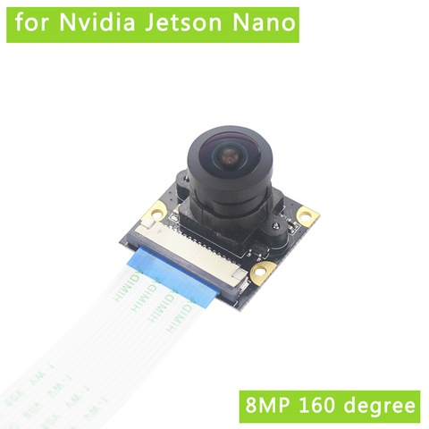 8MP Camera for Nvidia Jetson Nano 160° 220° FOV IMX219 Focal Adjustable 3280×2464 1080p30/720p60/640×480p90 Video Camera Module ► Photo 1/6