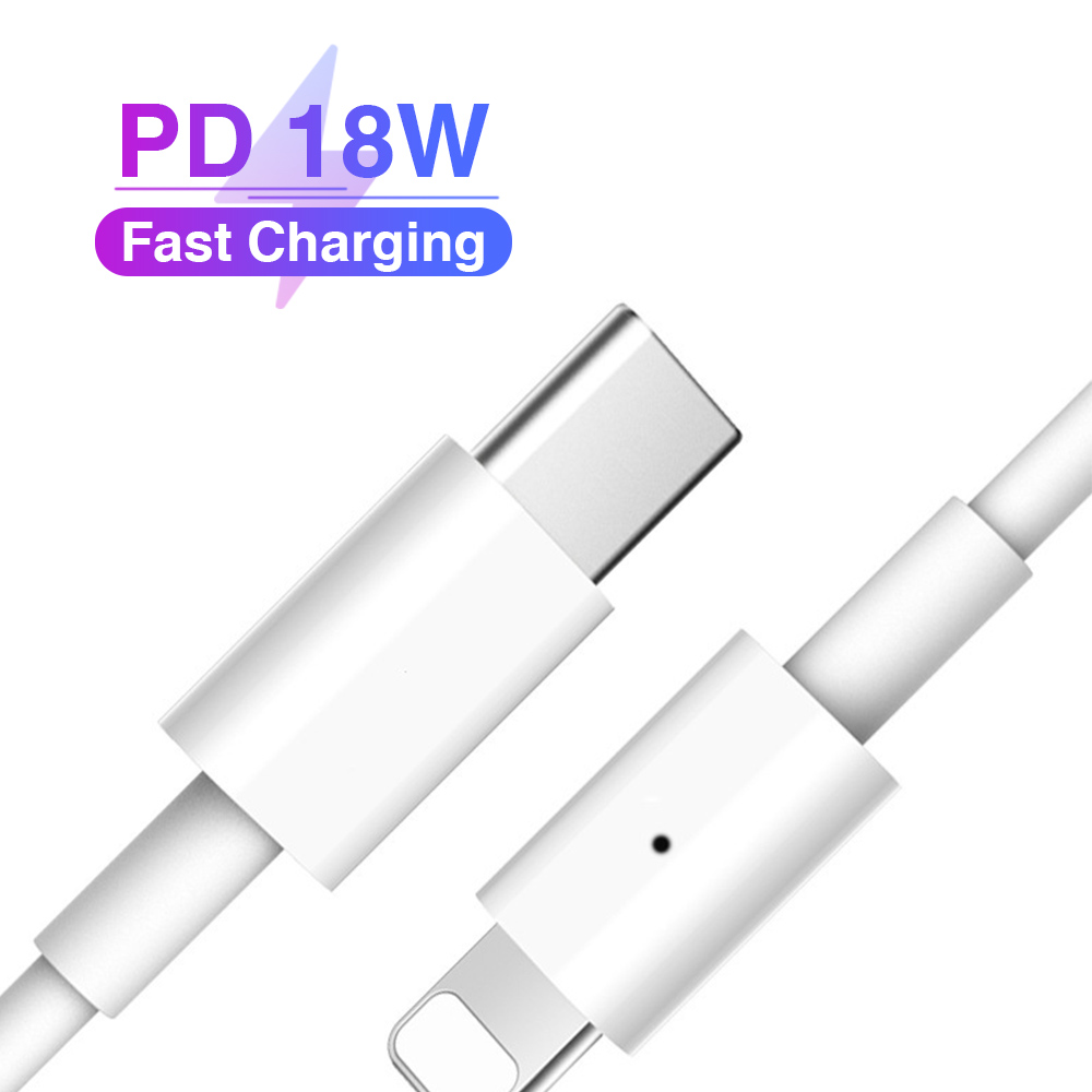 Buy Online 18w Pd Fast Charging Usb Type C Type C To For Lightning Cable For Iphone 8 X Xs Xr 11 Pro Max 8plus 11pro 2a Charge Data Line Alitools