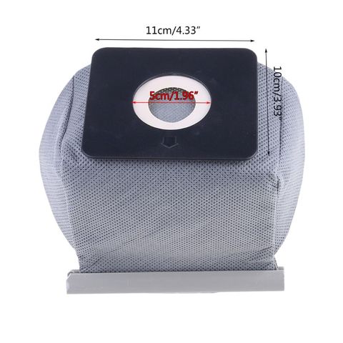 1 PC Non Woven Cloth Vacuum Cleaner Bag Reusable Dust Bags Replacement 11x10cm Dropship ► Photo 1/6