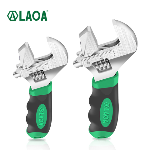 LAOA 6inch/8inch Adjustable Wrench Monkey Wrenches Multifunction Spanner Pipe Wrench ► Photo 1/5