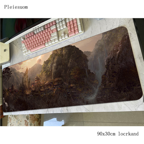 black desert mouse pad 90x30cm gaming mousepad anime Indie Pop office notbook desk mat Aestheticism padmouse games pc gamer mats ► Photo 1/5