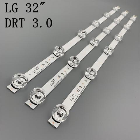 New 3 PCS*6LED 590mm LED backlight strip bar compatible for LG 32LB561V UOT A B 32 INCH DRT 3.0 32 A B 6916l-2223A 6916l-2224A ► Photo 1/5