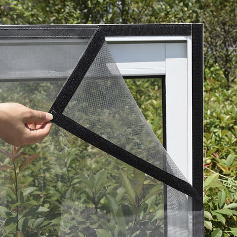 Custom window mosquito net encryption anti-mosquito net self-adhesive invisible screen window anti-mosquito screen insect ► Photo 1/6