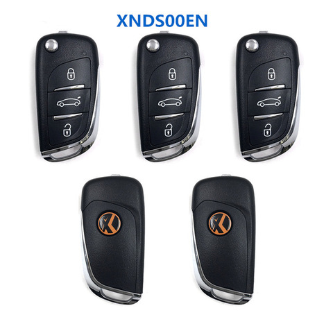 HKOBDII 10PCS/lot 3 Buttons Wireless Universal VVDI2 Car Key Remote for Xhorse VVDI Key Tool English Version for DS Style ► Photo 1/5