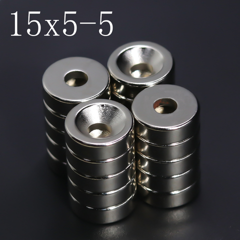 2/5/10/20/50Pcs 15x5-5 Neodymium Magnet 15mm x 5mm - 5mm N35 NdFeB Round Super Powerful Strong Permanent Magnetic imanes ► Photo 1/6