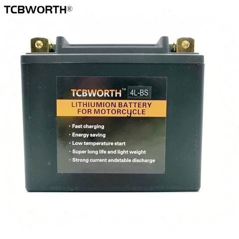 4L-BS 5L-BS 12V 14AH 520A Lithium phosphate motorcycle battery Low temperature resistant motorcycle battery with waterproof ► Photo 1/6