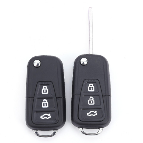 DAKATU Replacement Flip Folding Car Key Shell for Lifan X60 X50 720 Uncut Blade 3 Buttons FOB ► Photo 1/5