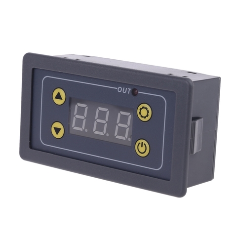 DC 5V 12V 24V AC 110V 220V Delay Time Relay Module Timing Cycle Timer Control Y98D ► Photo 1/6