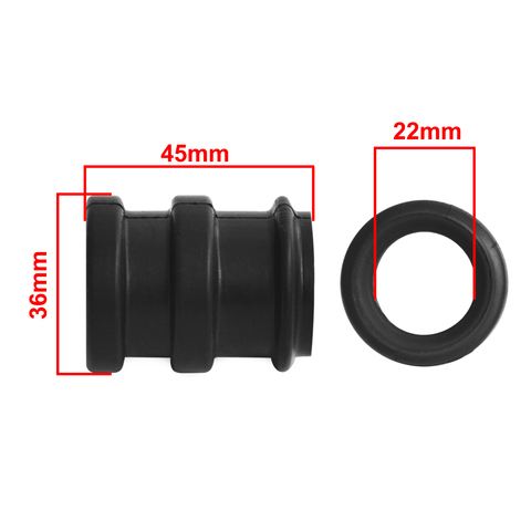 Motorcycle Exhaust Silencer Tailpipe Rubber Silicon Sleeve For KTM 65 85 105 125 150 200 SX SXS XC EXC MXC 450 660 690 RALLYE ► Photo 1/6