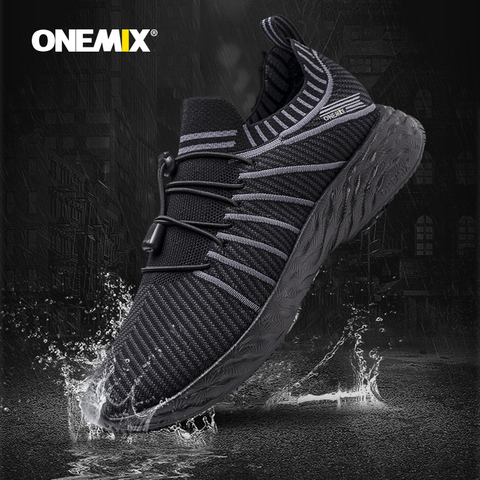 ONEMIX Men's Aqua Upstreams Shoes Quick-drying Beach Surfing Breathable Fishing Shoes Women PU Insole Anti-slip Water Sneakers ► Photo 1/6