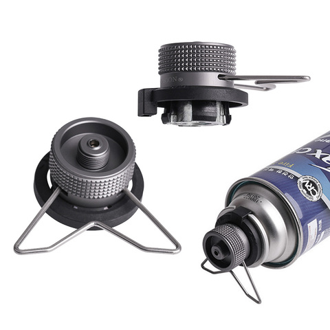 Butane Adapter Gas Cartridge Head Conversion Adapter Nozzle Bottle Type Input Screw Type Lindal Valve Output ► Photo 1/6