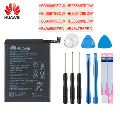 Orginal Huawei Battery For HUAWEI Mate 9/Mate9 Pro/Mate 10/Mate 10 Pro /P20/P20 Pro/honor 8 9 10 Nova/Nova 2/Nova 2 Plus/Nova 3 ► Photo 1/6