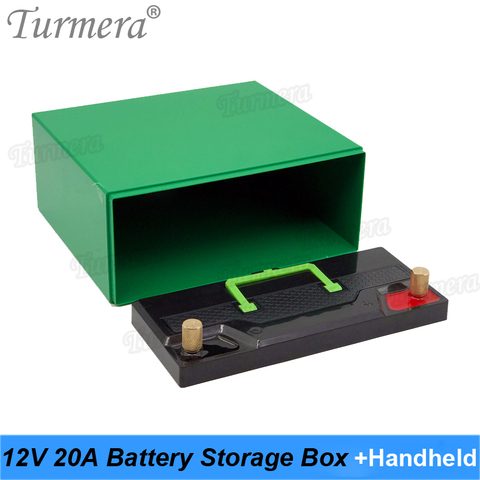 Turmera 12V 20Ah Uninterrupted Power Supply Battery Storage Box for 20*32700 3.2V Lifepo4 Battery and 56*18650 Lithium Batteries ► Photo 1/6