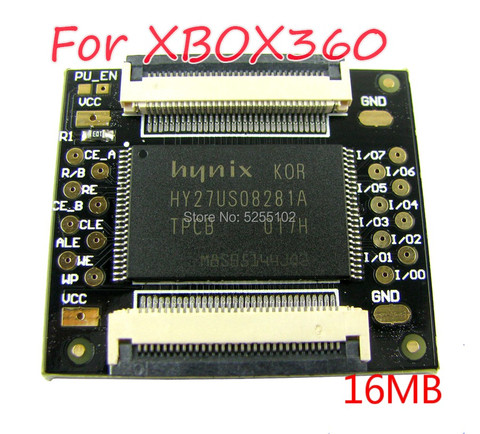 1pc Replacement 16MB and 512MB DUAL NAND PCB 16 Mbyte PCB for xbox360 xbox 360 ► Photo 1/6