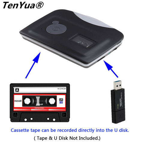 Ezcap USB Cassette Capture Cassette Tape-to-MP3 Converter Into Computer Stereo HiFi Sound Quality Mega Bass ► Photo 1/6