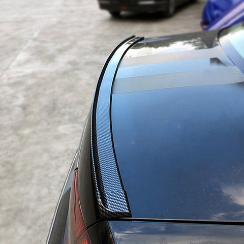 Universal Spoiler 1.5M Car-Styling 5D Carbon Fiber Spoilers DIY Refit Spoiler For Lada Priora Sedan sport Kalina Granta Vesta ► Photo 1/6