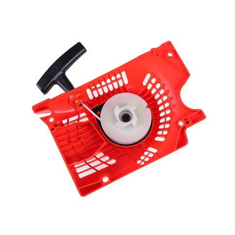 Red Recoil Pull Starter For Chinese Chainsaw 4500 5200 5800 45 52cc 58cc ► Photo 1/6