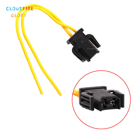 CloudFireGlory Car Brake Tail Light Glove Box Wiring Plug Connector 2-pin For VW Golf 2000-2013 For Audi A4 2002-2005 893971632 ► Photo 1/6