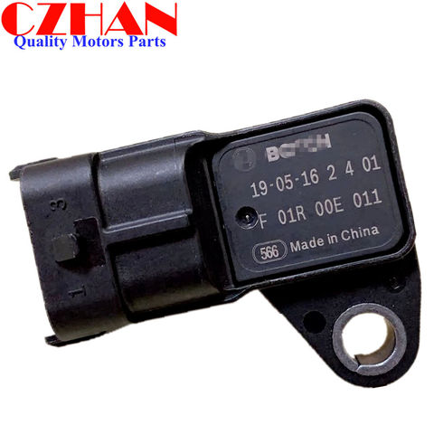 MAP Sensor Intake Air Boost Pressure Manifold Absolute Drucksensor For Bosch Wuling HongGuang HongTu GuangRong B12 F01R00E011 ► Photo 1/5