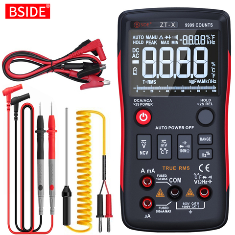 Digital Multimeter True RMS Auto Electrical Capacitance Meter AC