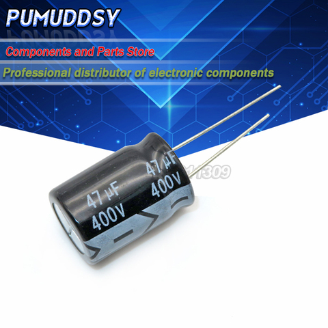 5PCS Higt quality 400V47UF 16*22mm 47UF 400V 16*22 Electrolytic capacitor ► Photo 1/1