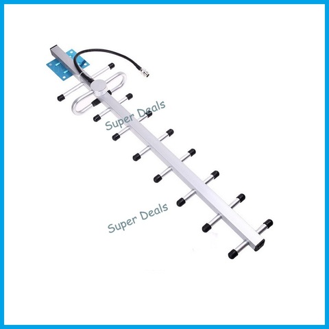 ZQTMAX 13dB Yagi Antenna for cell phone signal booster 800 / 850 / 900 MHz CDMA GSM Repeater 2g mobile signal amplifier ► Photo 1/3