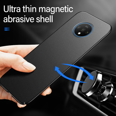 Ultra-thin Magnetic Hard Matte PC Phone Case For Oneplus 8 7T 7 Pro 6T 6 5T 5 Luxury Frosted Protection Cover For 8 7 6T Coque ► Photo 1/6