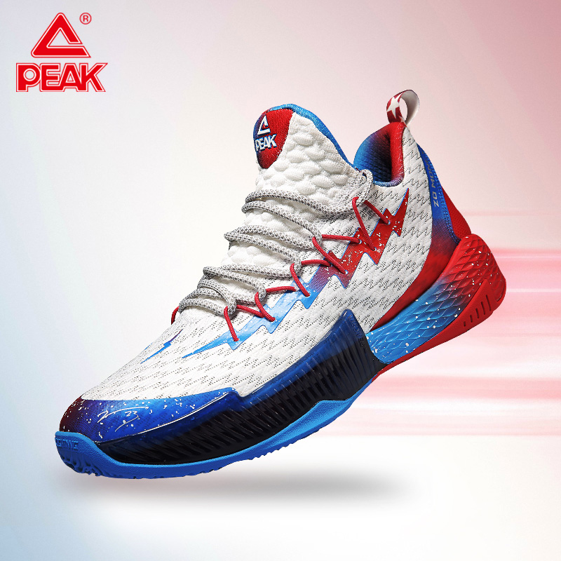PEAK Mens Basketball Shoes Breathable Sneakers Lou Williams Lightning Size  12