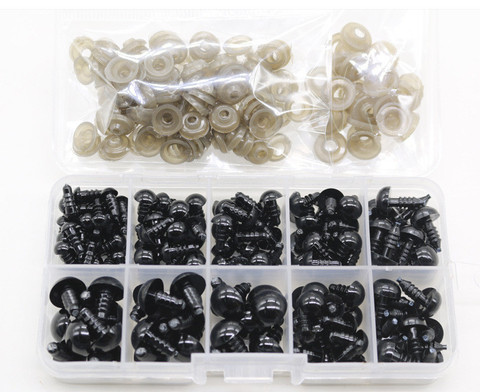 142pcs Plastic Plush Toy Eyes DIY Boxed Accessories Toys For Children Hand-knitted Crafts Soft Doll Eyes Bear ► Photo 1/5
