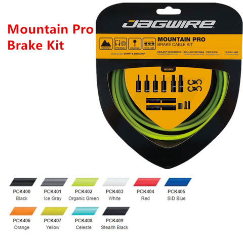 Jagwire Mountain Pro Brake Kit Metal wire pipe V brake wire pull brake XT T780 10 colors ► Photo 1/1