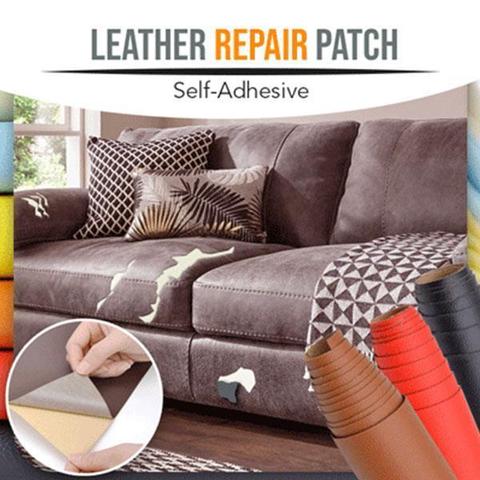 20*10cm Self Adhesion Litchi Faux Synthetic Leather Repair Patch Multicolor PU Sofa Hole Repair Car Sticker Decoration Dropship ► Photo 1/6