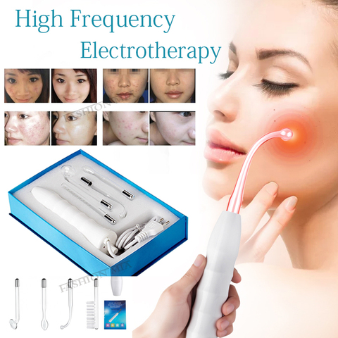 4 In 1 High Frequency Electrotherapy Beauty Device Acne Remover Anti-aging Massager 4 Glass Tube Argon Gas Face Skin Care Tool ► Photo 1/6