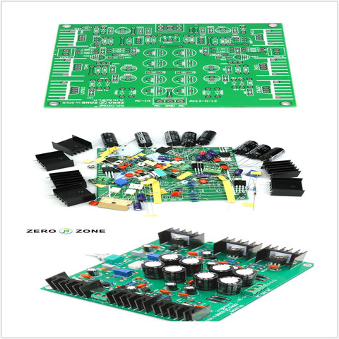 Hifi JLH HOOD 1969 Class A Headphone Amplifier board Small Power Amplifier board Pcb /  kit ► Photo 1/4