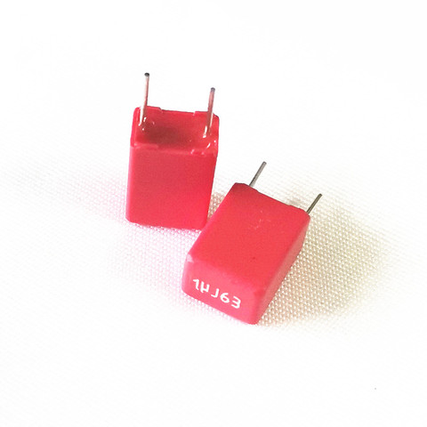 10 piece Original  WIMA 1uf 63V MKS2 film capacitor 105/1000n/1U ► Photo 1/2