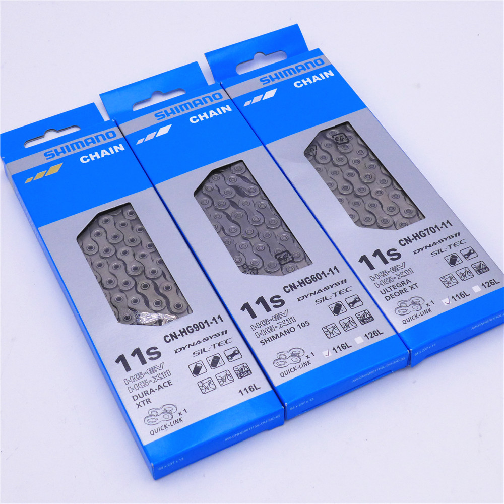 Box Shimano 105 R7000 CN-HG601 HG-X 11-speed 116L Road Bike Chain & Quick-Link