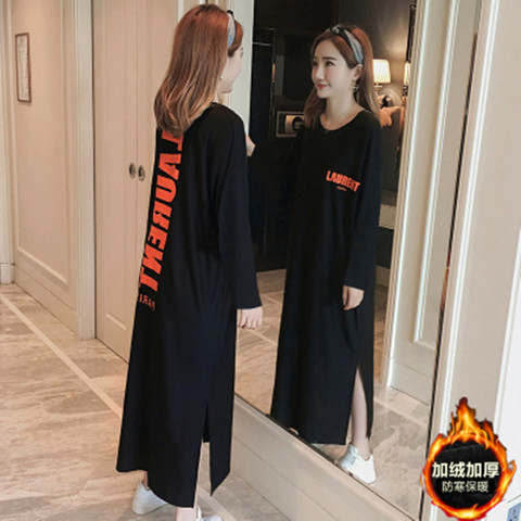 Spring summer new Korean modal cotton home wear long women nightshirt oversized women's night dress M-4XL nightgown female ► Photo 1/6