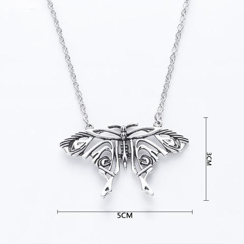 Harong Mamma Mia Necklace Chain Antique Butterfly Pendant Yong Donna Butterfly Name Necklace Punk Jewelry Women Gift Accessories ► Photo 1/5