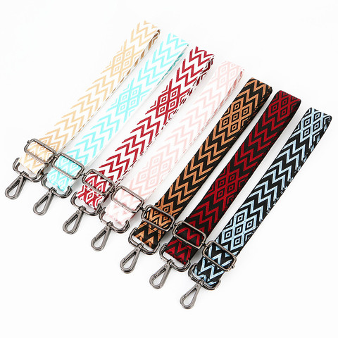 Chain Bag Strap Female Fashion Shoulder Hand Bag Accessories DIY Bag Part Strap Replacement Polyester Chain Belt Strap for Women ► Photo 1/6